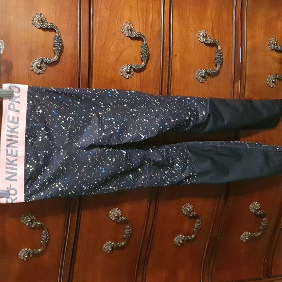 Nike Pro Confetti Leggings sz Small - Picture 4 of 4
